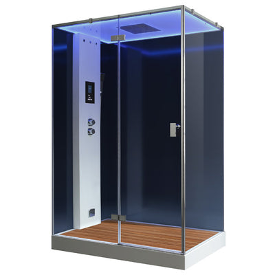 Dampfdusche LD211F15 – 2 Personen, 150x90 cm links, mit Duschtasse
