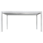 Pergola P8-3C – 3×5 m, Weiß, Elektrisch – Ansicht 5