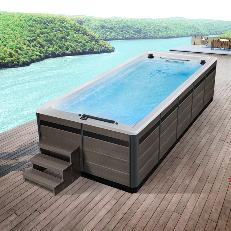 Swim Spa AWT Innovation 380 – 4 Personen, 388 × 220 cm, 24 Design-Jets – Hauptansicht