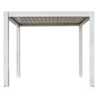 Pergola P8-3A – 3×3 m, Weiß, Elektrisch – Ansicht 10