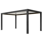 Pergola P8-3C – 3×5 m, Schwarz-Weiß, Elektrisch – Ansicht 6