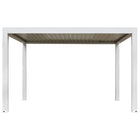 Pergola P8-3B – 3×4 m, Weiß, Elektrisch – Ansicht 10