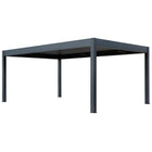 Pergola P8-4B – 4×6 m, Anthrazit, Elektrisch – Ansicht 6