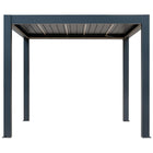 Pergola P8-3A – 3×3 m, Anthrazit, Elektrisch – Ansicht 4