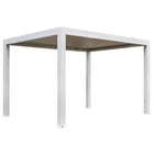 Pergola P8-3B – 3×4 m, Weiß, Elektrisch – Ansicht 3