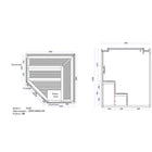 E1242C rote Zeder 180x180 9kW EOS Cubo - Bild 10 – Ansicht 10