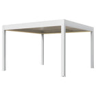 Pergola P8-4A – 4×4 m, Weiß, Elektrisch – Ansicht 6