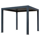 Pergola P8-3A – 3×3 m, Anthrazit, Elektrisch – Ansicht 6