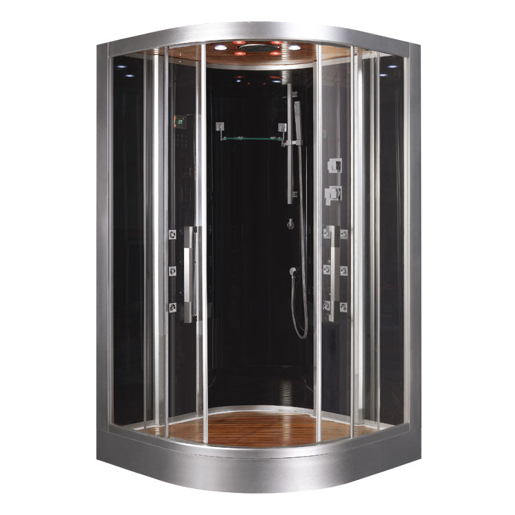Dampfdusche DZ962F8 – 2 Personen, 120x120 cm Eck, 4,5 kW Dampfgenerator – Hauptansicht