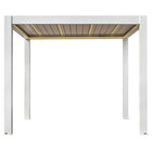 Pergola P8-3A – 3×3 m, Weiß, Elektrisch – Ansicht 4