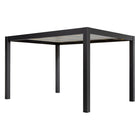Pergola P8-3B – 3×4 m, Schwarz-Weiß, Elektrisch – Ansicht 6