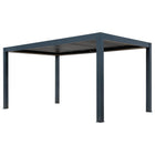 Pergola P8-3C – 3×5 m, Anthrazit, Elektrisch – Ansicht 6