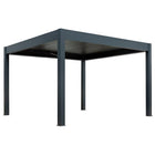 Pergola P8-4A – 4×4 m, Anthrazit, Elektrisch – Ansicht 3